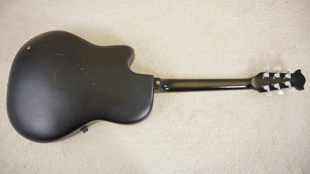 Morris Tornado AZJ Roundback Cutaway 1985 Olive Green Sunburst Acoustic Japan