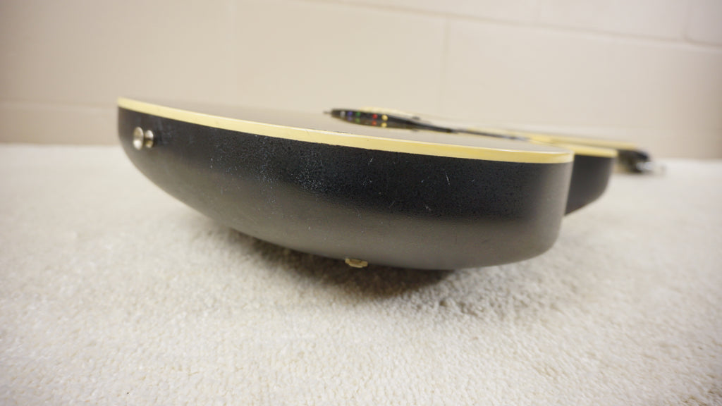 Morris Tornado AZJ Roundback Cutaway 1985 Olive Green Sunburst Acoustic Japan