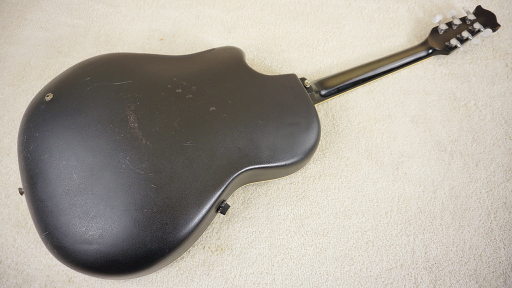 Morris Tornado AZJ Roundback Cutaway 1985 Olive Green Sunburst Acoustic Japan