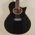 Tokai TEA-80D Florentine Cutaway 1989 Gloss Black Acoustic Electric Guitar Japan