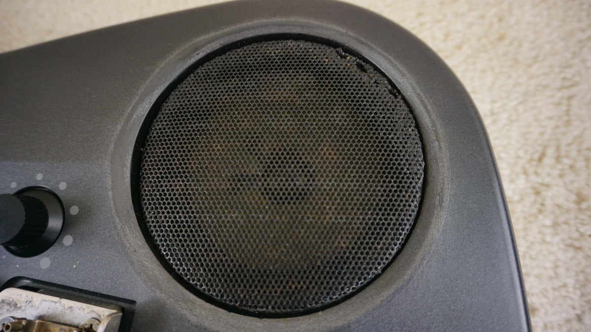 Casio EG-5 Cassette Player Built-In Speaker 1988 Metallic Grey Guitar Japan