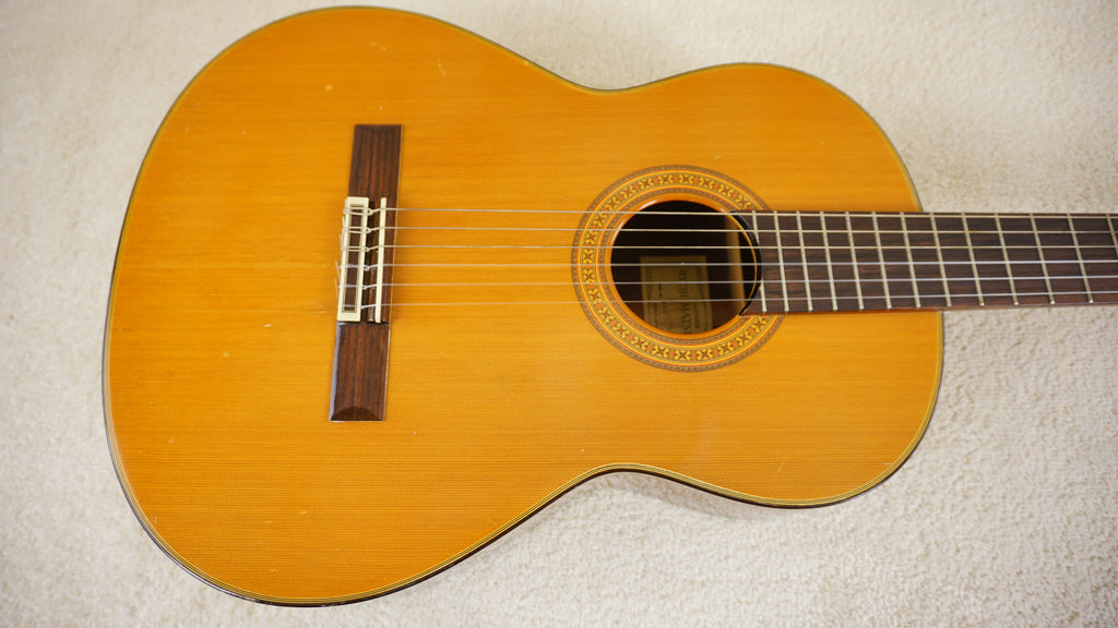 Ryoji Matsuoka M60 Solid Spruce Rosewood 1996 Classical Guitar Natural