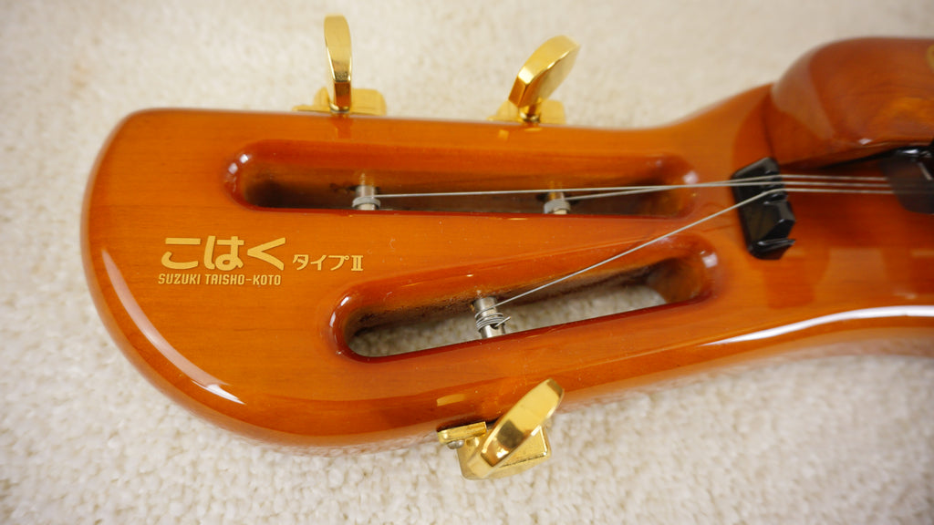 Suzuki Kohaku Type II CHK-2 Soprano Electric Taishogoto 2006 Nagoya Harp
