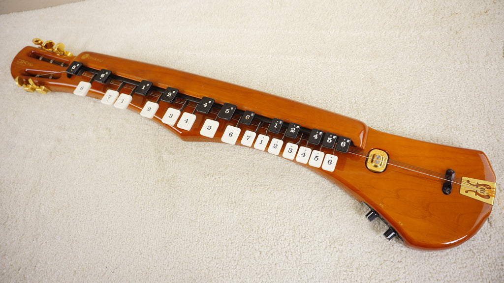 Suzuki Kohaku Alto CHK-3 Electric Taishogoto 2005 Deep Bass Nagoya Harp
