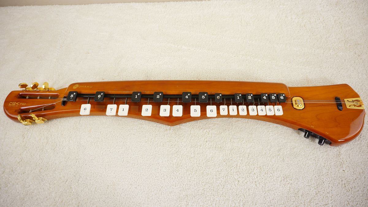 Suzuki Kohaku Alto CHK-3 Electric Taishogoto 2005 Deep Bass Nagoya Harp