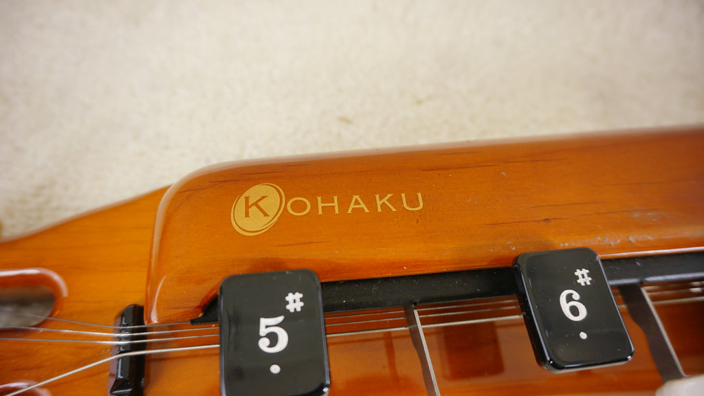 Suzuki Kohaku Alto CHK-3 Electric Taishogoto 2005 Deep Bass Nagoya Harp