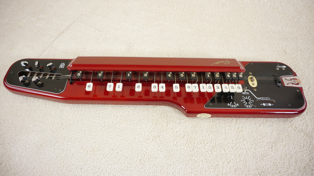 Suzuki Ran Type II Electric Taishogoto Cherry Red Sunburst 1994