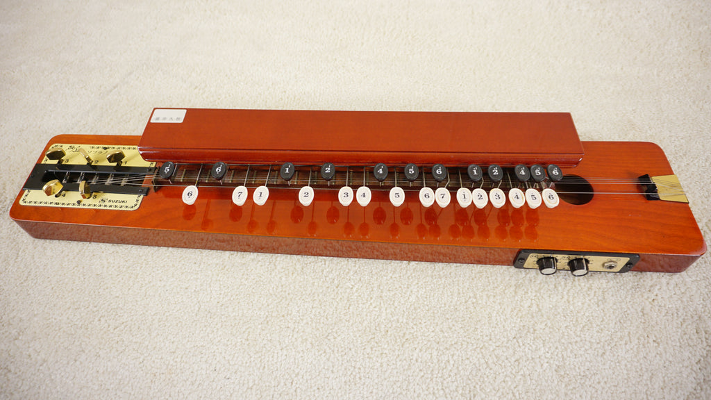 Suzuki Sakyu Soprano Electric Taishogoto Amber Stain 1988