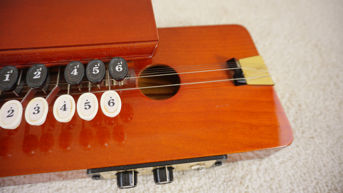 Suzuki Sakyu Soprano Electric Taishogoto Amber Stain 1988