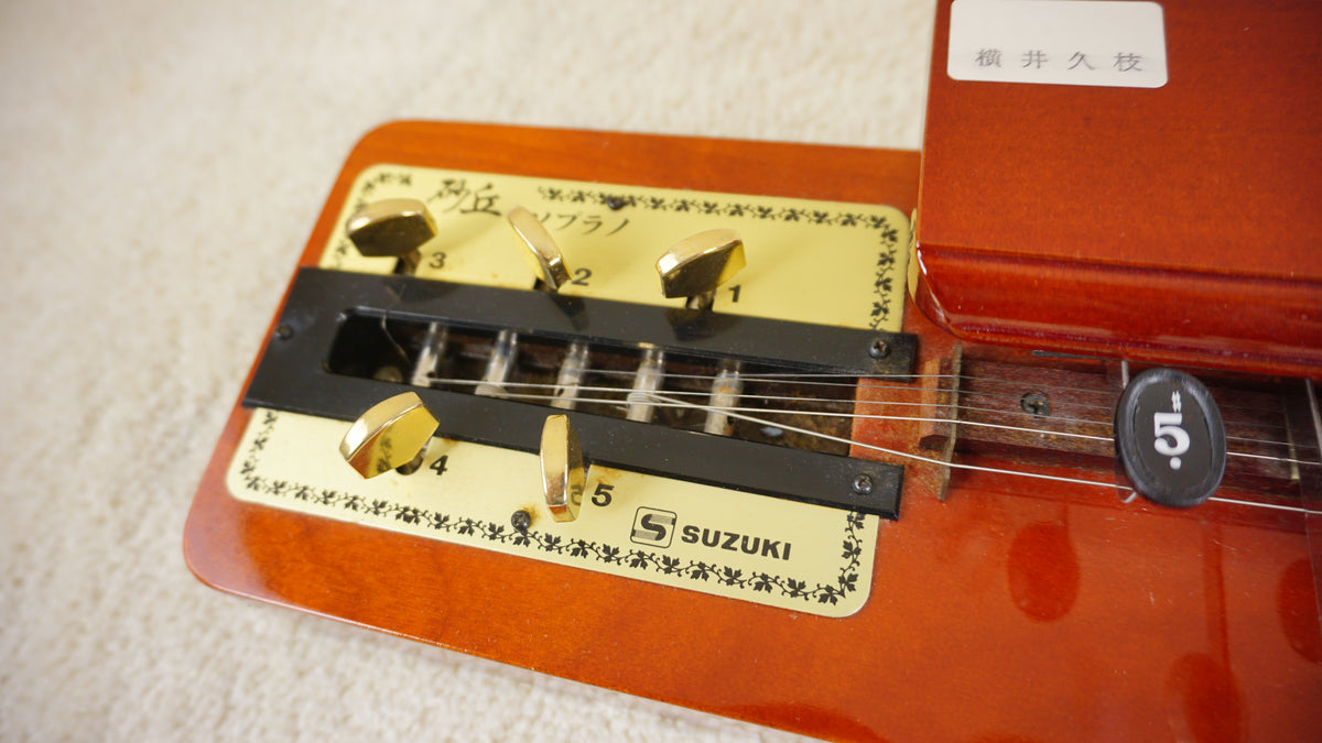 Suzuki Sakyu Soprano Electric Taishogoto Amber Stain 1988