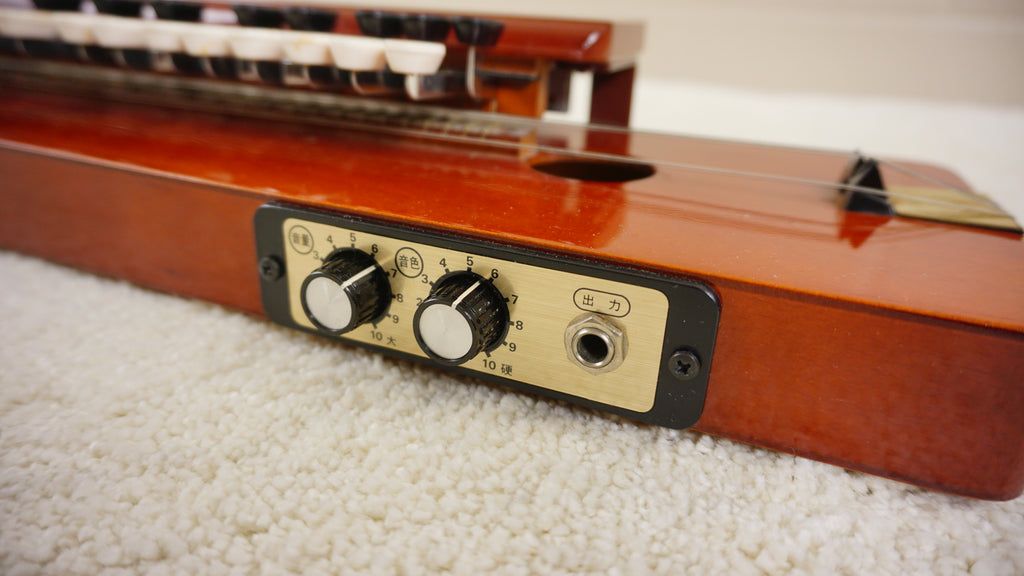Suzuki Sakyu Soprano Electric Taishogoto Amber Stain 1988