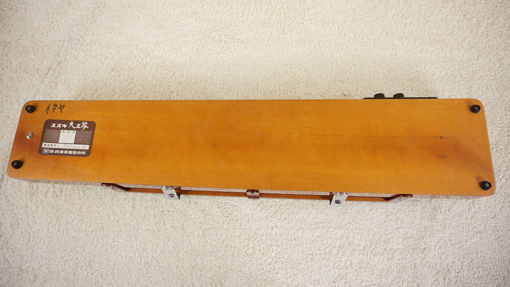 Suzuki Sakyu Soprano Electric Taishogoto Amber Stain 1988