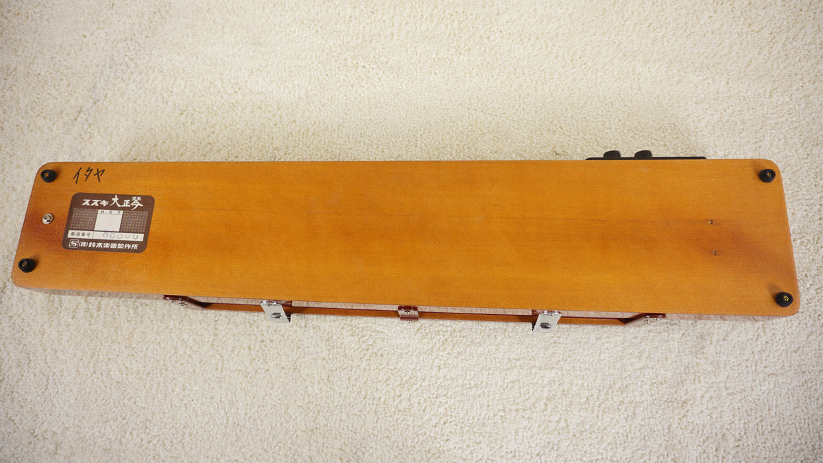 Suzuki Sakyu Soprano Electric Taishogoto Amber Stain 1988