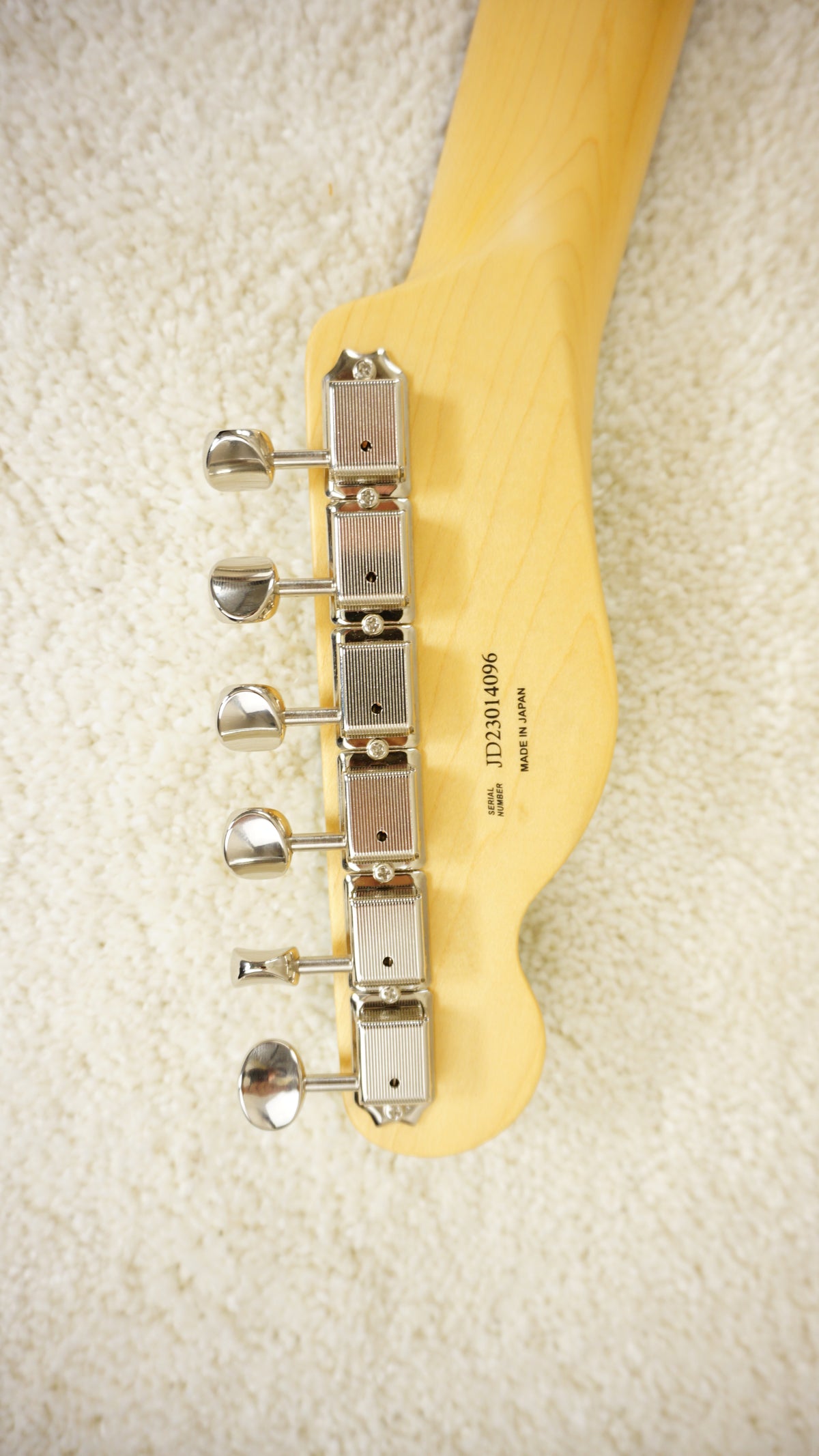 Fender Japan 2023 Hybrid II Telecaster Daphne Blue Matching Headstock