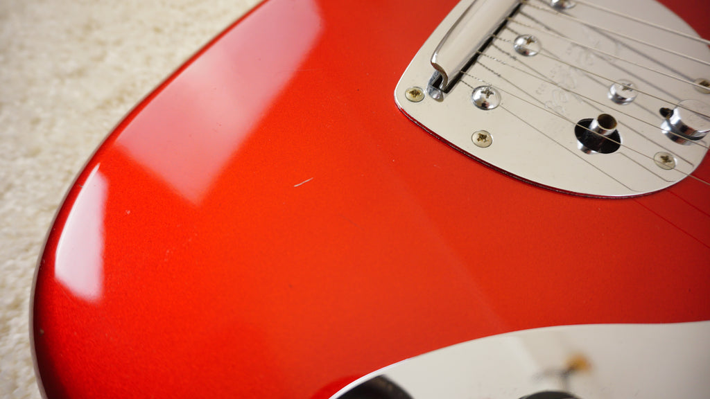 Fender Japan 2010 JG66-MH Jaguar Candy Apple Red Matching Headstock