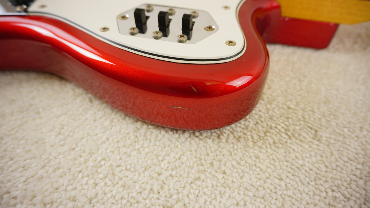 Fender Japan 2010 JG66-MH Jaguar Candy Apple Red Matching Headstock