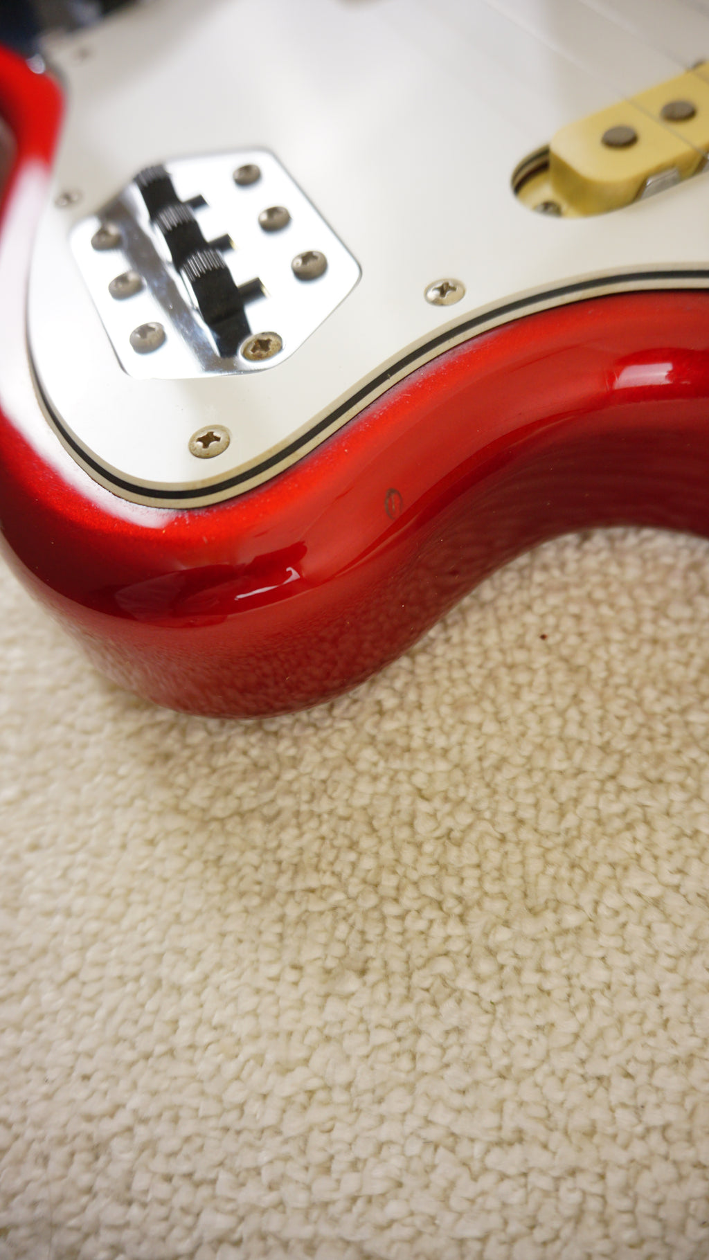 Fender Japan 2010 JG66-MH Jaguar Candy Apple Red Matching Headstock