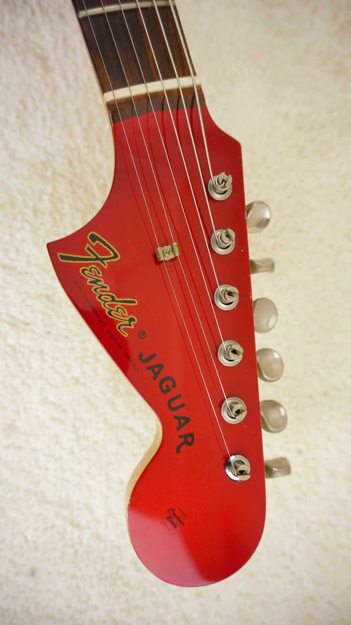 Fender Japan 2010 JG66-MH Jaguar Candy Apple Red Matching Headstock