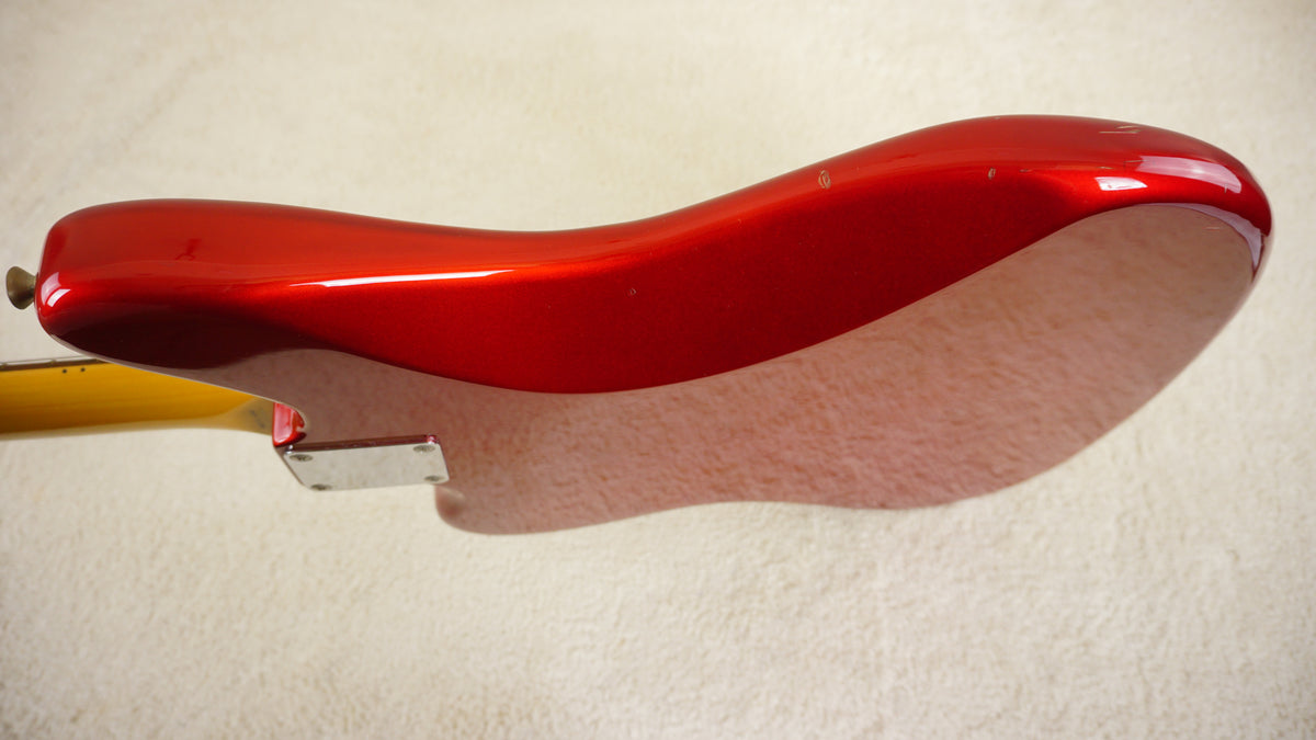 Fender Japan 2010 JG66-MH Jaguar Candy Apple Red Matching Headstock