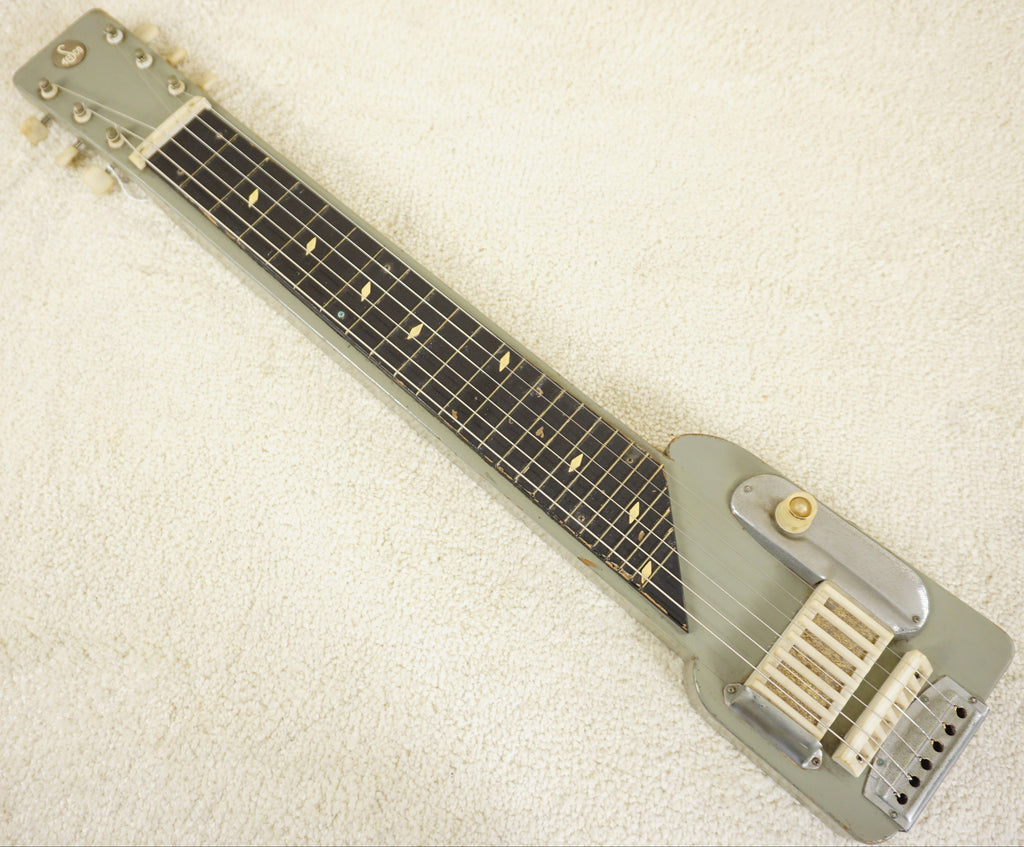 Teisco 1961 EG-R 6-String Electric Lap Steel Gray Metallic