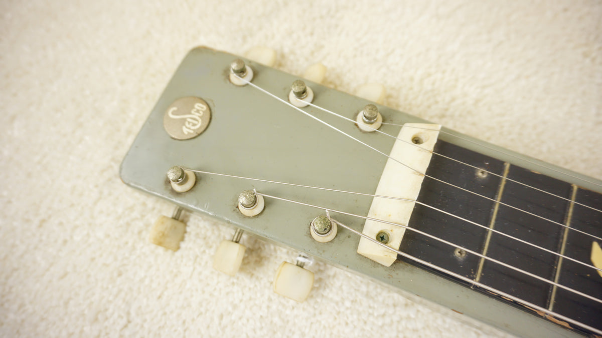 Teisco 1961 EG-R 6-String Electric Lap Steel Gray Metallic