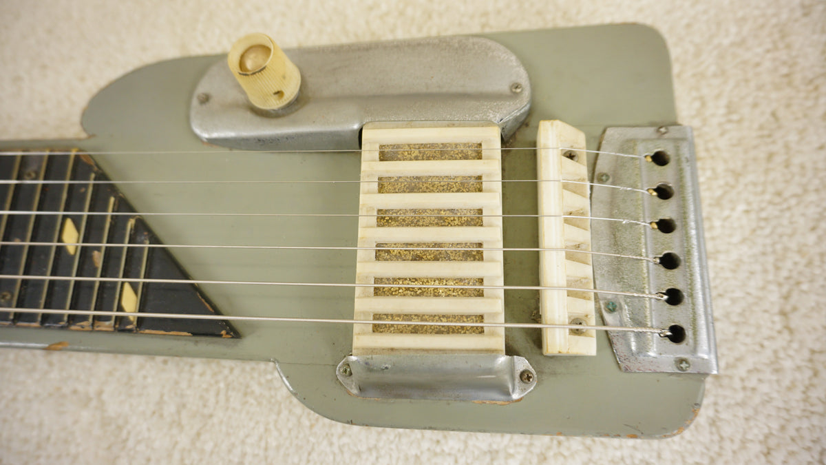 Teisco 1961 EG-R 6-String Electric Lap Steel Gray Metallic