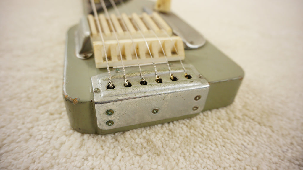 Teisco 1961 EG-R 6-String Electric Lap Steel Gray Metallic