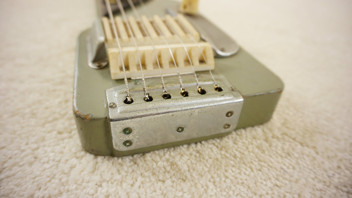 Teisco 1961 EG-R 6-String Electric Lap Steel Gray Metallic