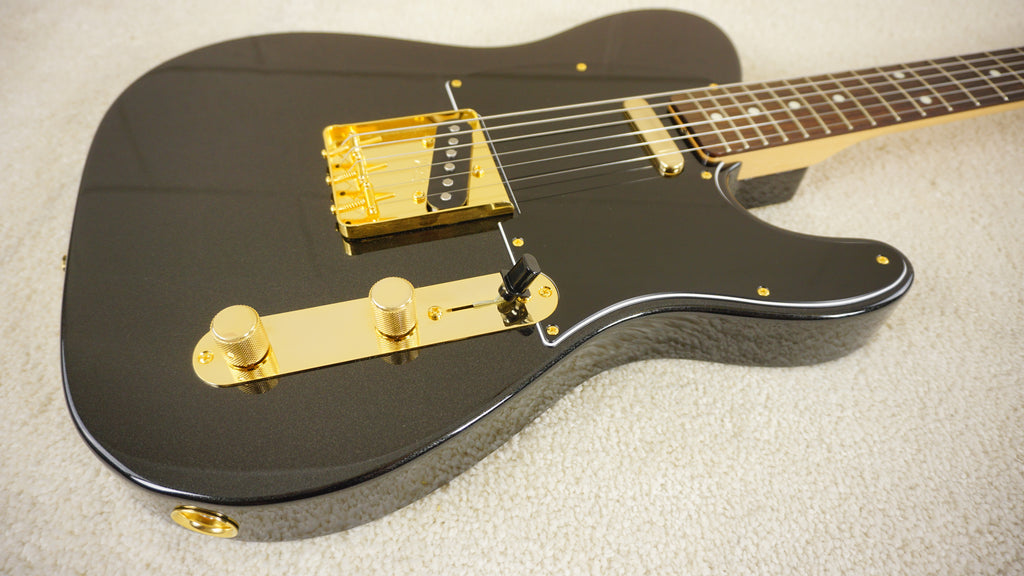 Fender Japan 2025 Traditional 60s Telecaster Black Pearl Gold Hardware
