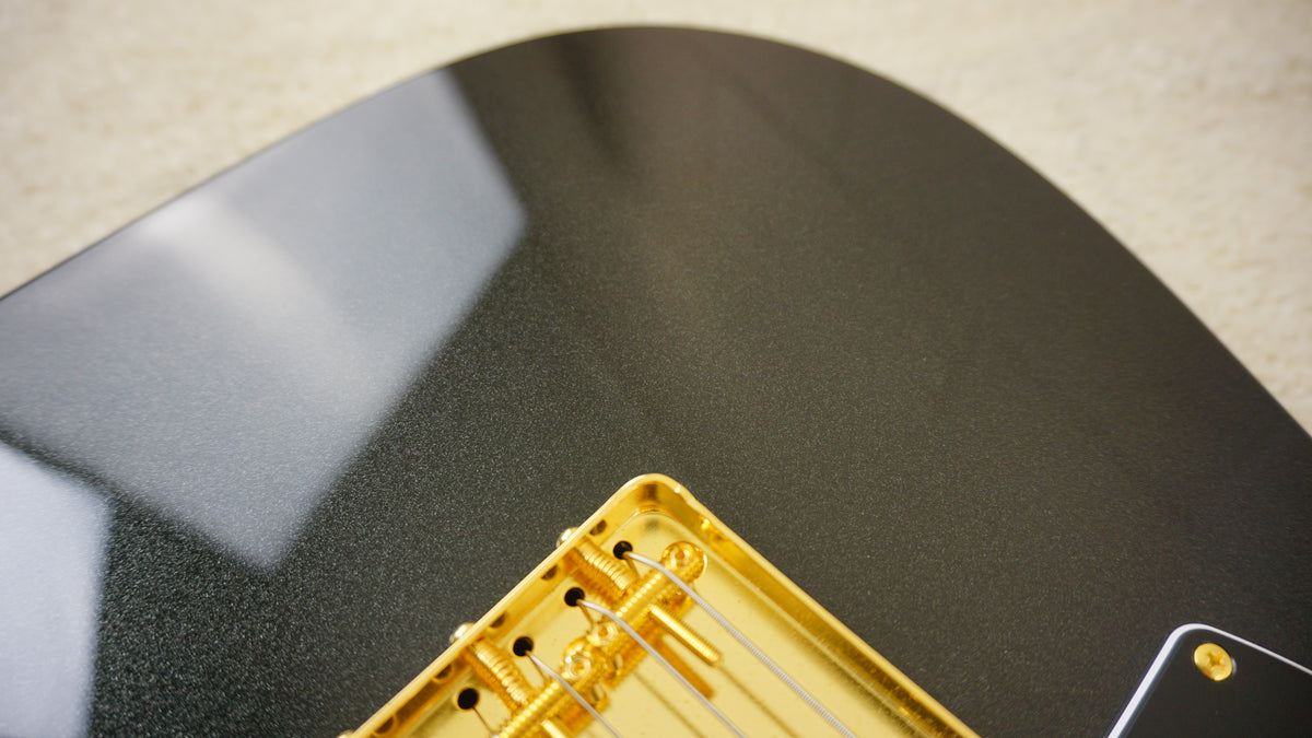 Fender Japan 2025 Traditional 60s Telecaster Black Pearl Gold Hardware