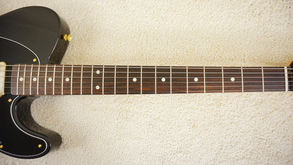 Fender Japan 2025 Traditional 60s Telecaster Black Pearl Gold Hardware