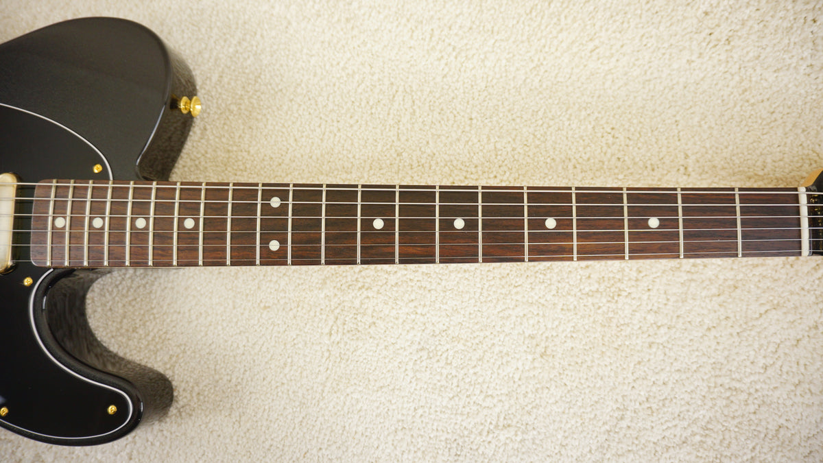 Fender Japan 2025 Traditional 60s Telecaster Black Pearl Gold Hardware