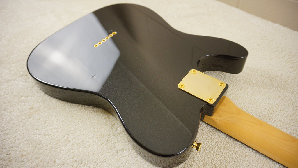 Fender Japan 2025 Traditional 60s Telecaster Black Pearl Gold Hardware