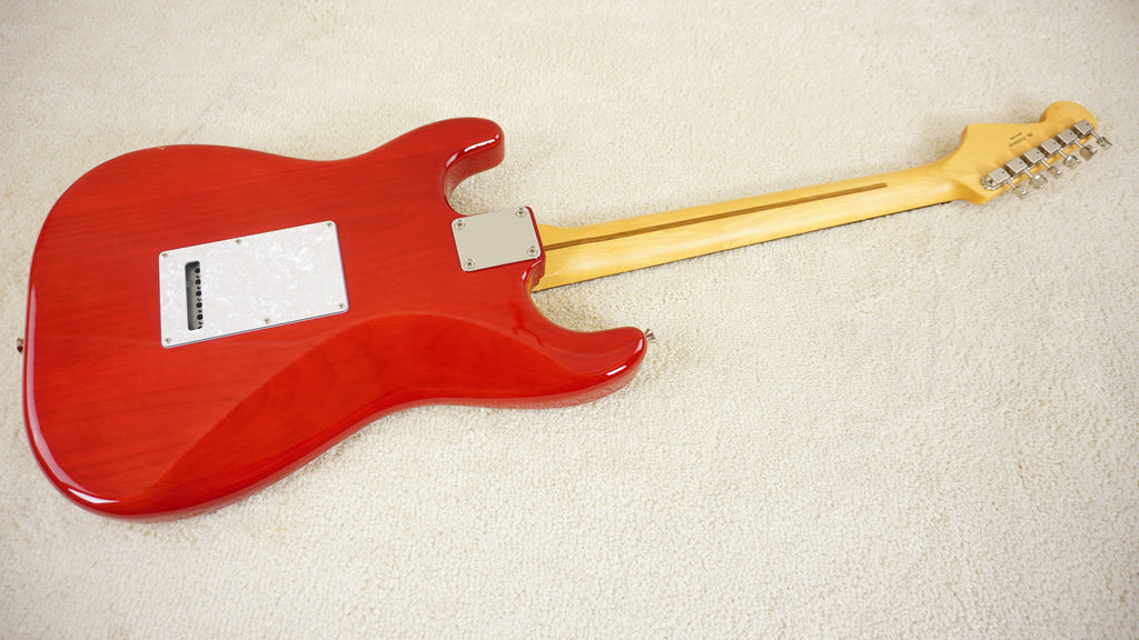 Fender Japan 2023 Hybrid II Stratocaster Quilt Maple Red Beryl