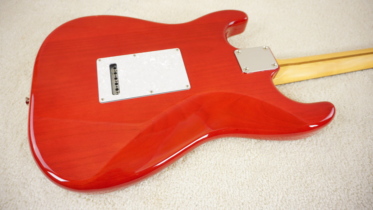 Fender Japan 2023 Hybrid II Stratocaster Quilt Maple Red Beryl