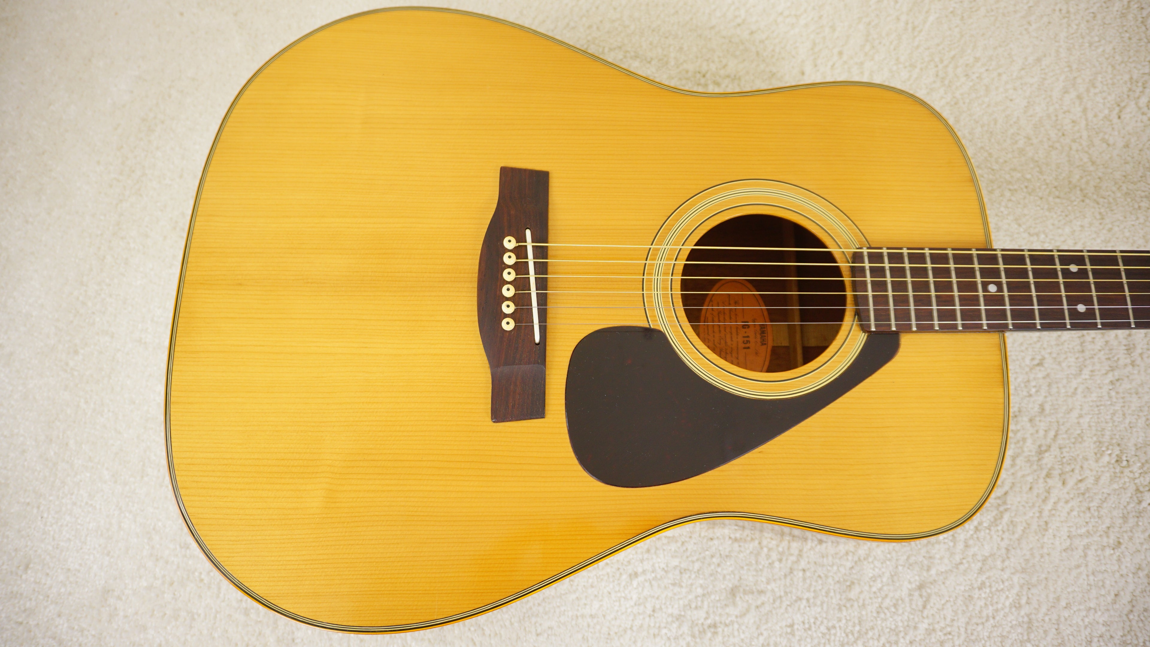 Yamaha FG-151 Dreadnought Acoustic Guitar MIJ Vintage Japan