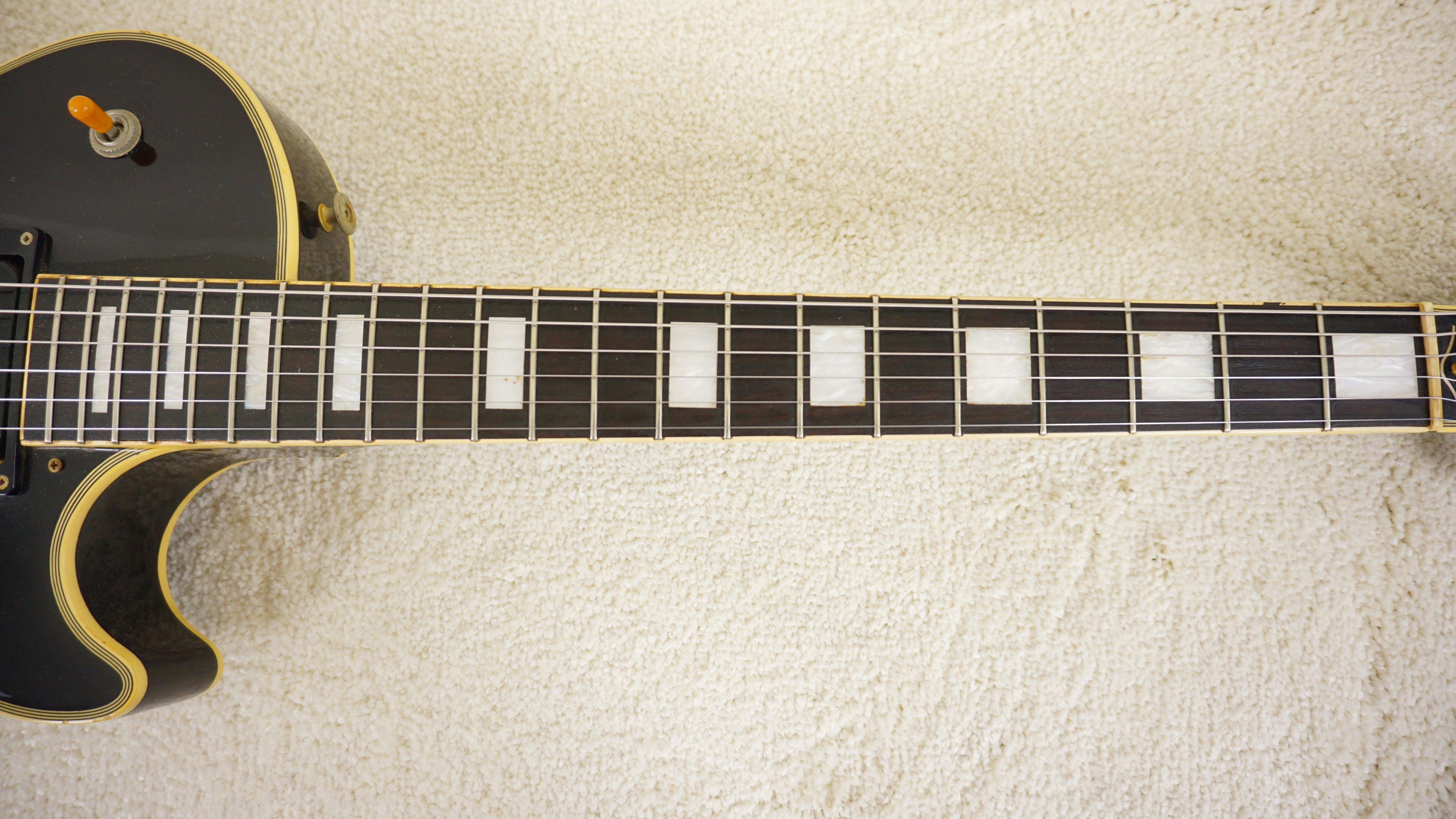 Yamaha Custom LP Style Electric Guitar Black MIJ Vintage Japan