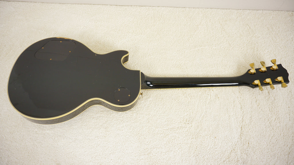 Yamaha Custom LP Style Electric Guitar Black MIJ Vintage Japan
