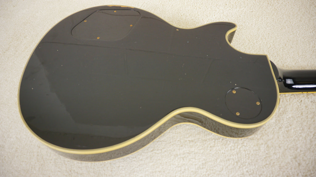 Yamaha Custom LP Style Electric Guitar Black MIJ Vintage Japan