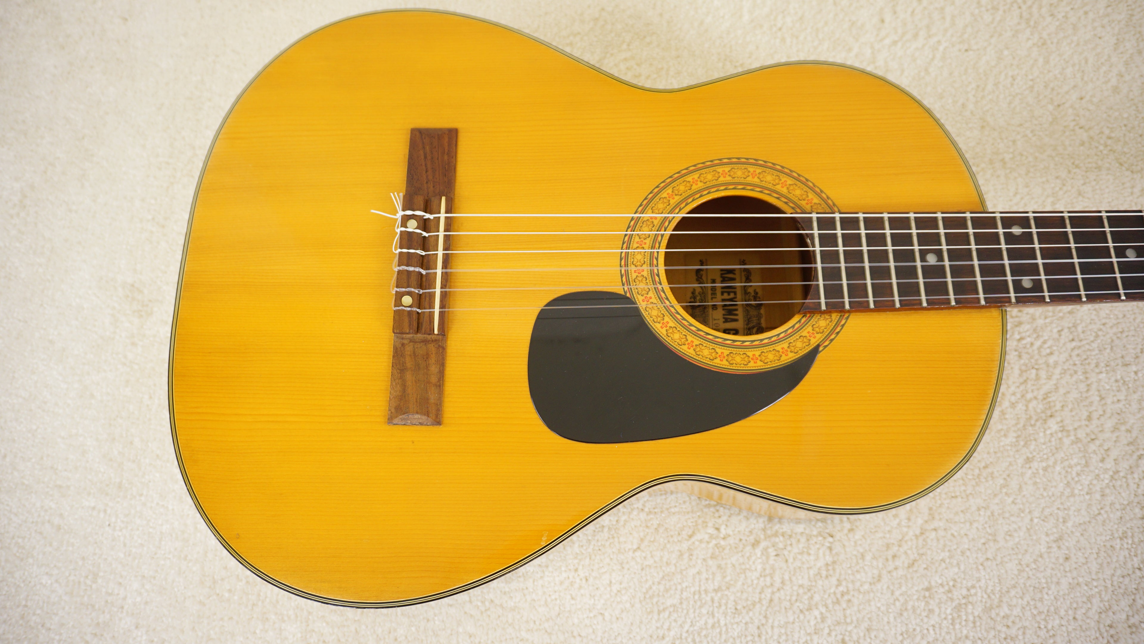 Kaneyama 105M Vintage Classical Guitar MIJ w/ Hard Case