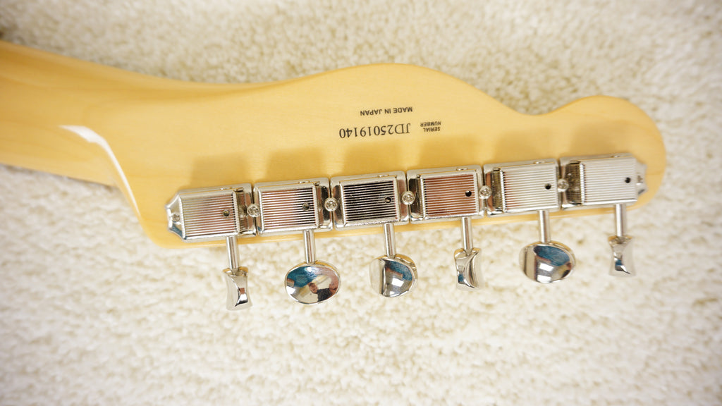 Fender FSR Traditional II 60s Telecaster Custom RW 2025 Olympic White w/ Black Binding MIJ