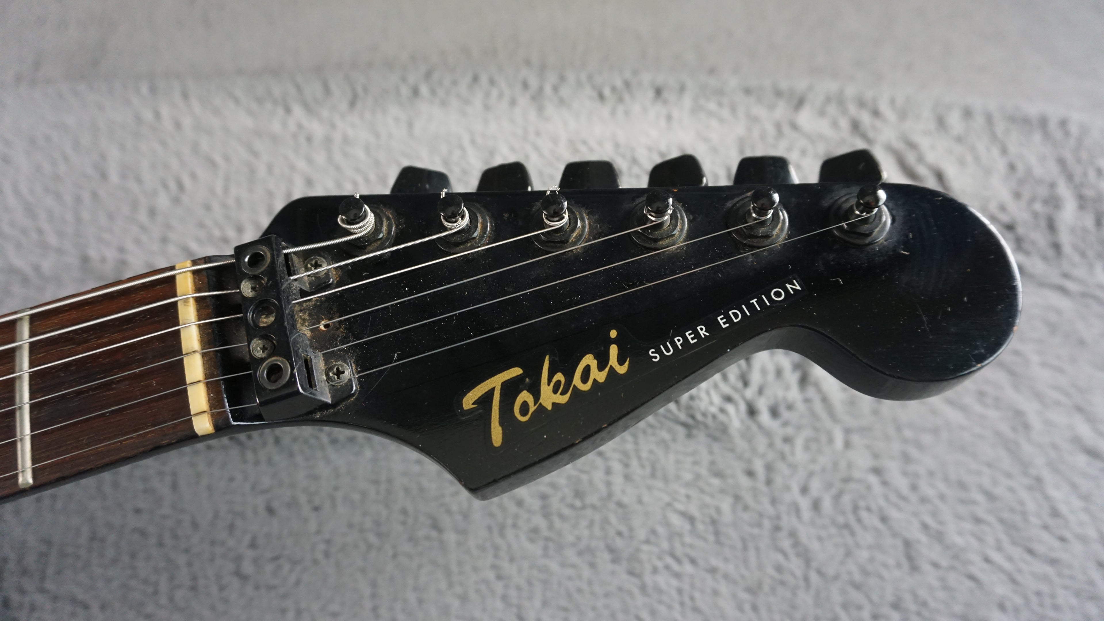 Tokai Super Edition Japan HSS S-Style White Electric Guitar