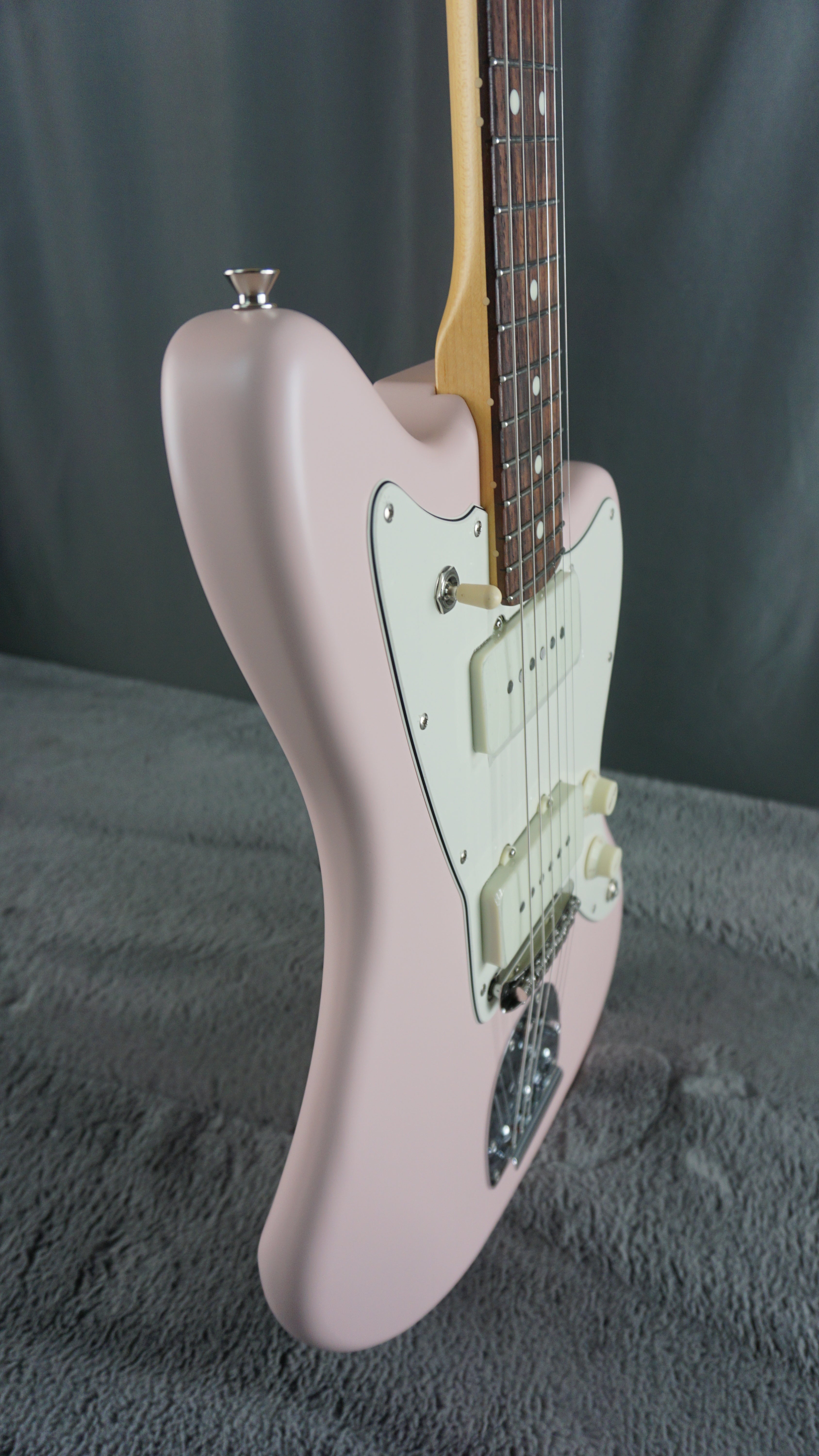 Fender Made in Japan FSR Hybrid II Jazzmaster Satin Shell Pink Kinko’s Exclusive 1 of 12