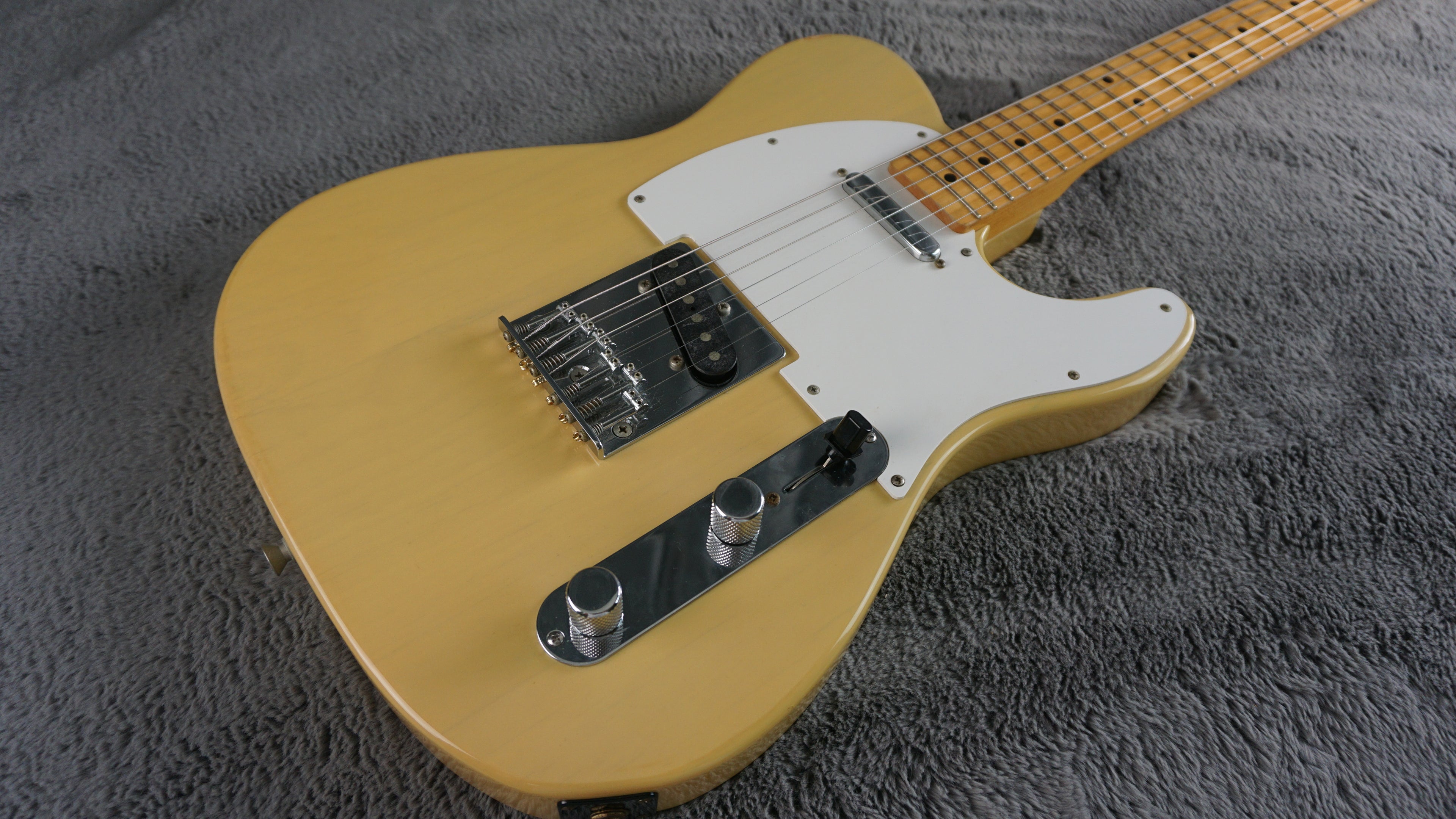2007 Fender Japan Telecaster Transparent Blonde - Maple Neck