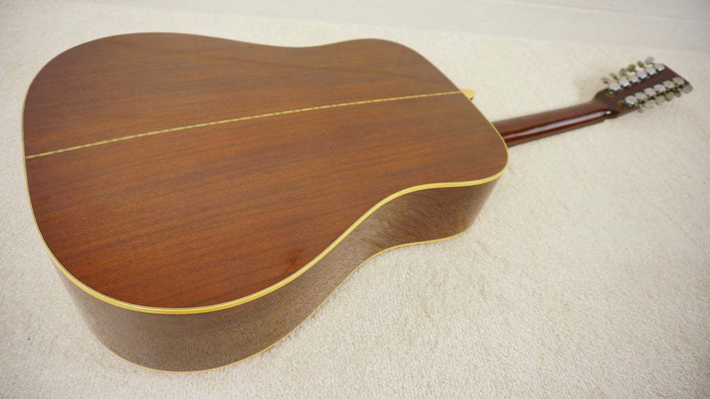 Cat's Eyes CE-350TW 12-String Acoustic Guitar MIJ Japan w/ Hard Case