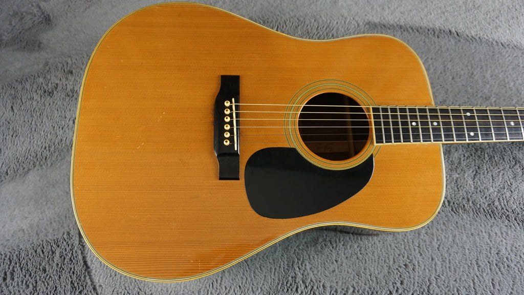 Gaban FD-5 Dreadnought Acoustic Guitar MIJ Japan w/ Hard Case