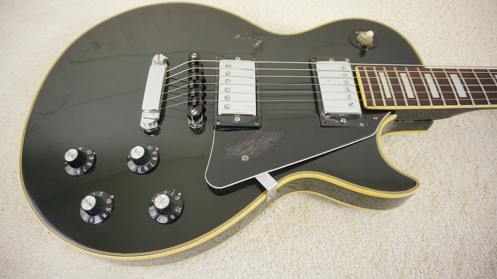 Vintage Lawsuit Single Cut Electric Guitar Black MIJ Japan