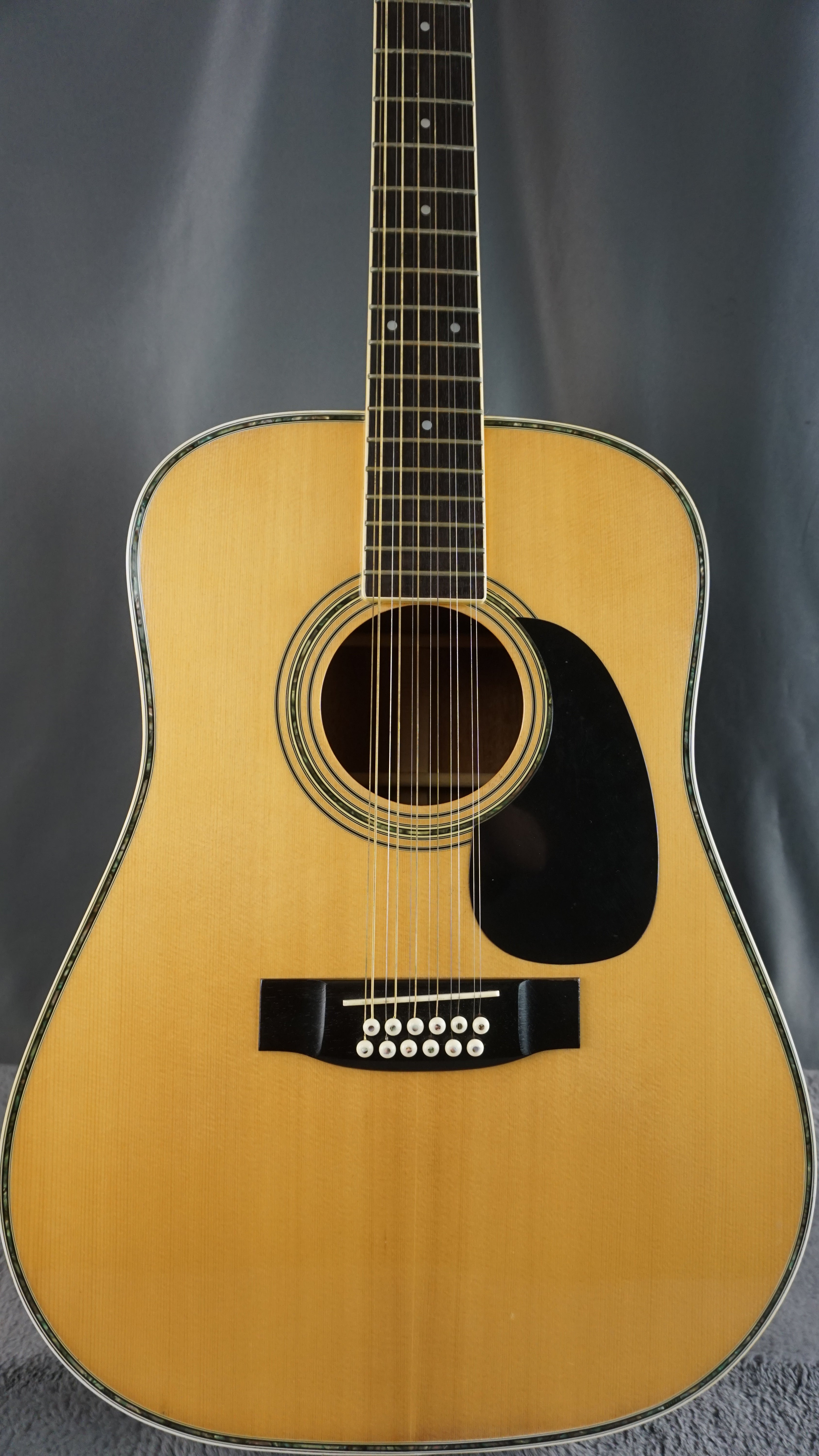 Yamaki YW-30 12-String Acoustic Guitar w/ Hard Case - Made in Japan