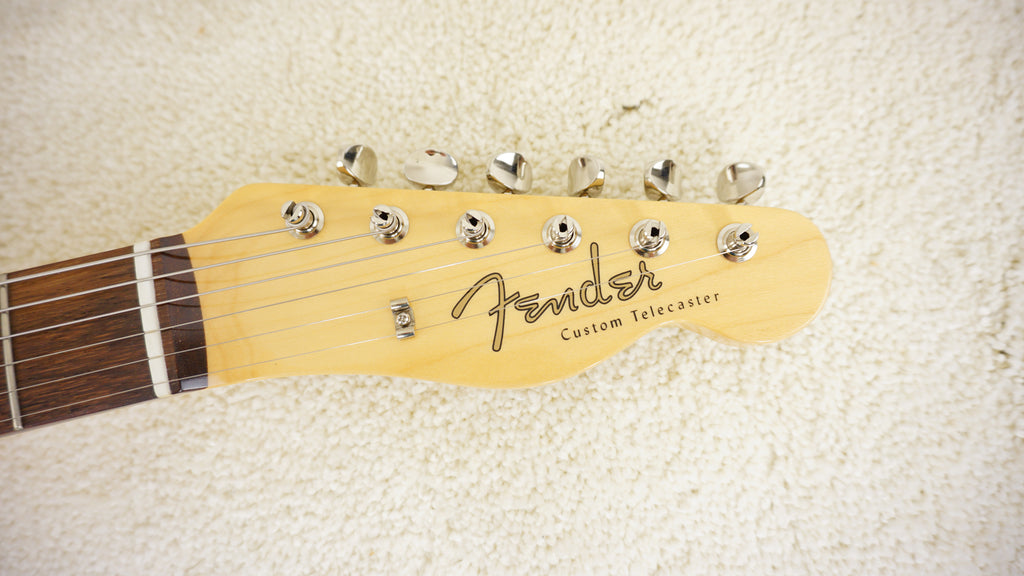 Fender FSR Traditional II 60s Telecaster Custom RW 2025 Olympic White w/ Black Binding MIJ