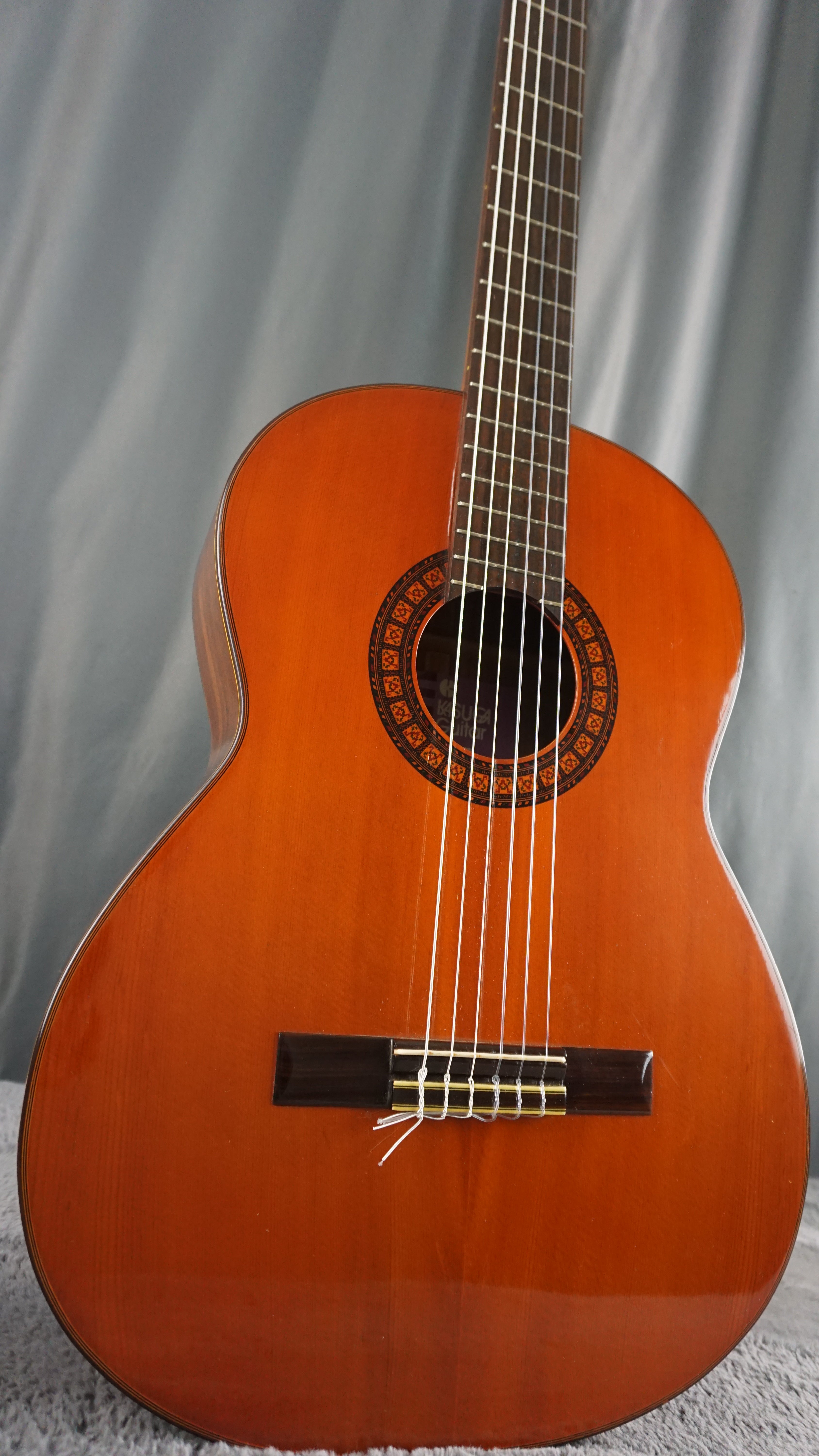 Kasuga G-314 Classical Acoustic Guitar Made in Japan w/ Hard Case